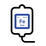 Fe iron icon | Driptoyou