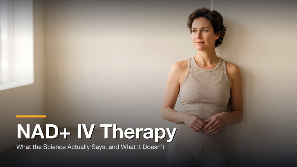 NAD+ IV Therapy: What the Science Actually Says — and What It Doesn’t, DripToYou, Los Angeles